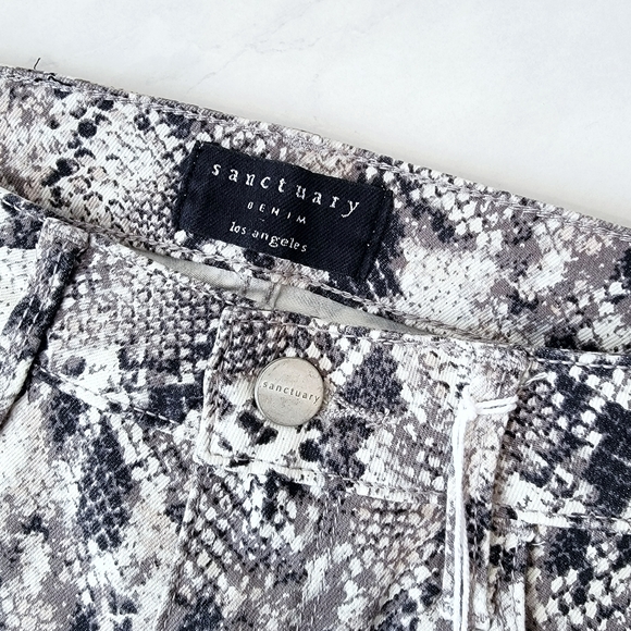 Sanctuary Denim Print Jeans NWT - Picture 5 of 13